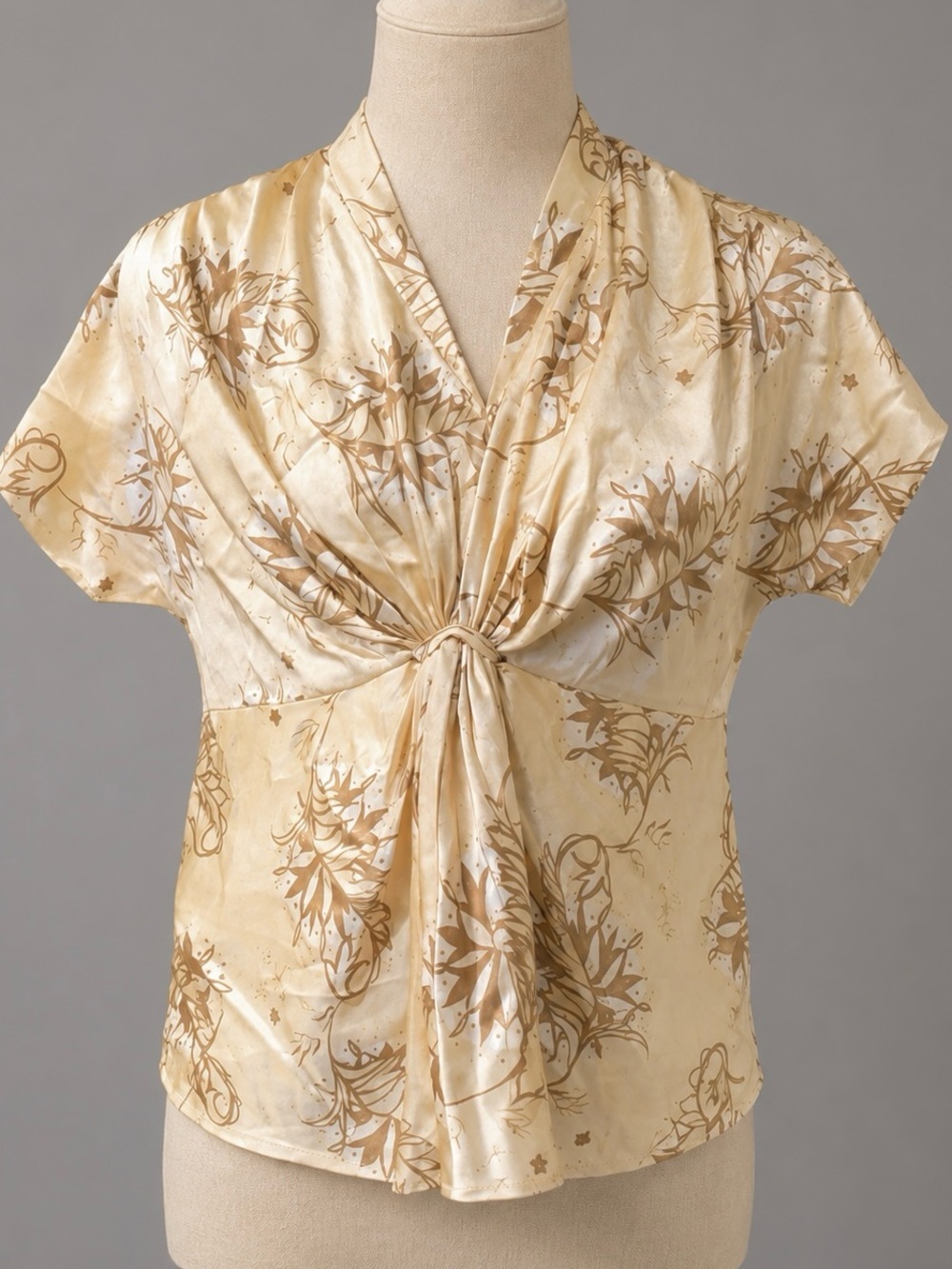 ANNE KLEIN SUIT sz 8 Silk Versatile Dressy Blouse